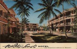 White Sands Hotel "That Delightful Address in Waikiki" 431 Nohonani Street Postcard