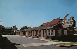 Western Motor Lodge Postcard
