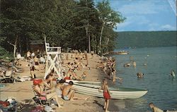 Roger's Rock State Park Beach Postcard