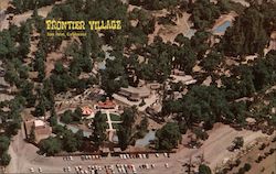 Aerial View of Frontier Village Postcard