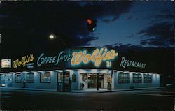Wolfie's Restaurant Postcard
