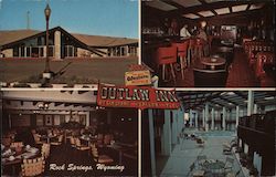 Outlaw Inn Rock Springs, WY Postcard Postcard Postcard