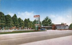 Lakeview Motel Postcard