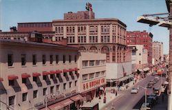 Main Street looking NOrth Postcard