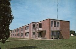 Forsythe Hall Men's Dormitory - Lincoln College Postcard