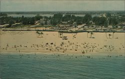 Aerial view of Singer Island Postcard