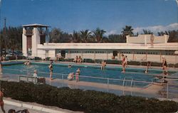 Lido Beach Pool and Casino, Overlooking the Gulf of Mexico Postcard