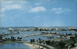 Marina and Yacht Basin on Bayfront Drive Sarasota, FL Postcard Postcard Postcard