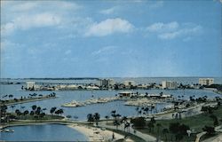 Marina and Yacht Basin on Bayfront Drive Postcard