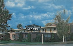 Hudson Manor Motel Postcard