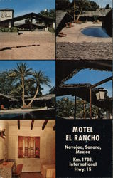 Motel El Rancho Novajoa, Mexico Postcard Postcard Postcard