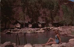 Swimming Pool at Phantom Ranch, Grand Canyon Postcard