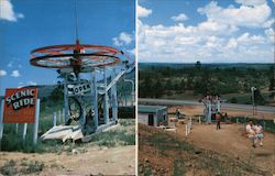 Chair Lift on Raton Pass New Mexico Bob Petley Postcard Postcard Postcard