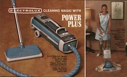 Electrolux Model 1205 and 3-Brush Floor Polisher Postcard
