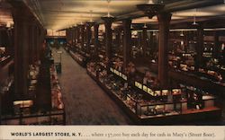 Macy's World's Largest Store Postcard