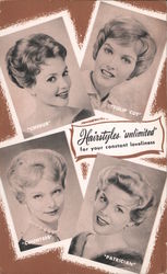 RoseMarie's Talk of the Town Beauty Salon Postcard