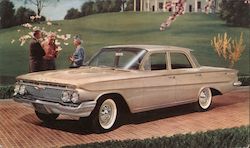 1961 Biscayne by Chevrolet 4-door Sedan Postcard