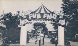 Fun Fair Postcard