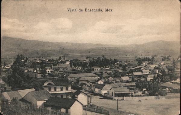 Vista de la Ciudad Ensenada Mexico