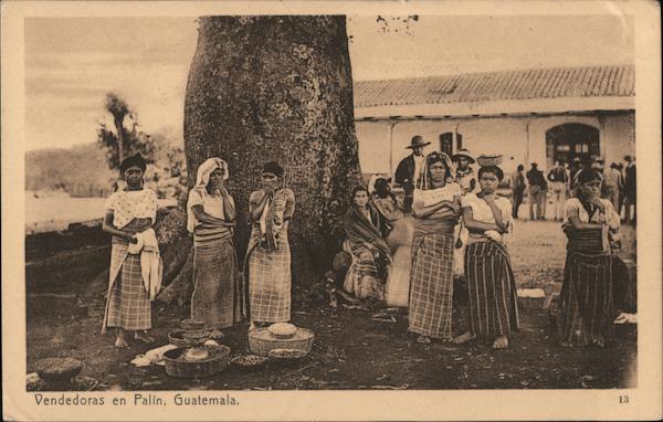 Vendedoras Palin Guatemala Central America