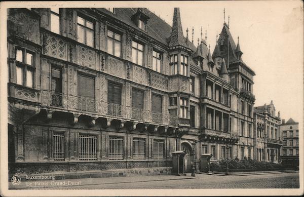 La Palais Grand Ducal Luxembourg