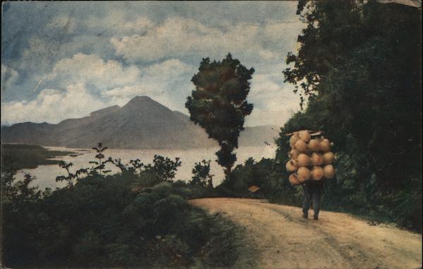 Camino Godines a Panajachel, Guatamala C. A. Guatemala