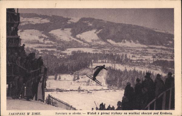 Zakopane w zimie. Poland Eastern Europe