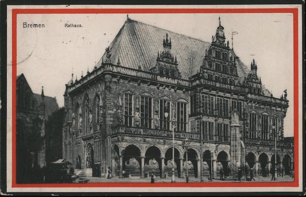 Bremen Rathaus Bremene Germany