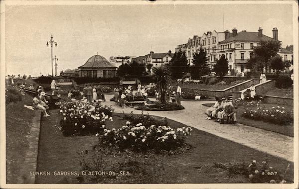 Sunken Gardens, Clacton-on-Sea England
