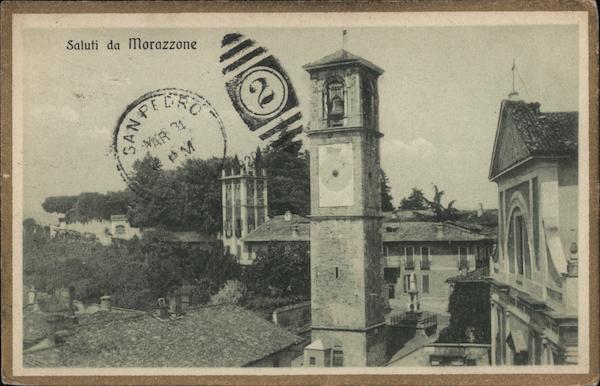 Saluti da Morazzone Italy