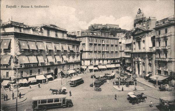Piazza S. Ferdinando Naples Italy