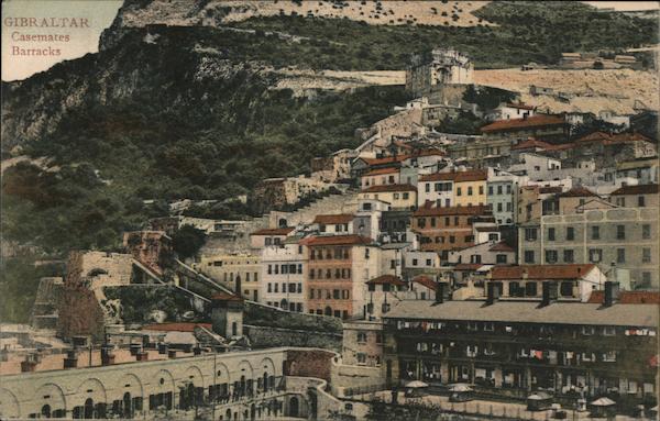 Casemates Barracks Gibraltar Spain