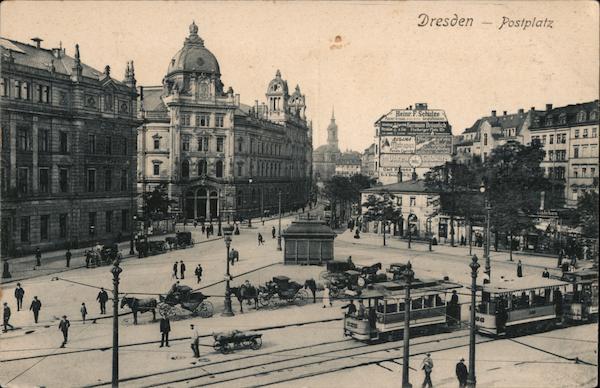 Dresden - Postplatz Germany