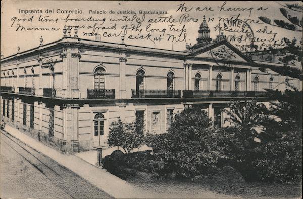 Imprenta del Comercio. Palacio de Justicia, Guadalajara Mexico