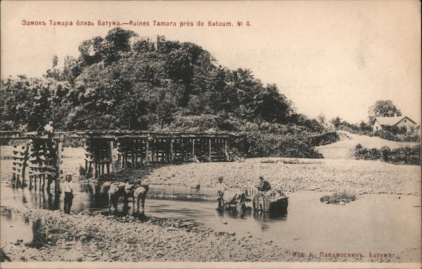 Fortress Tamaris Ruins Batumi Georgia Eastern Europe