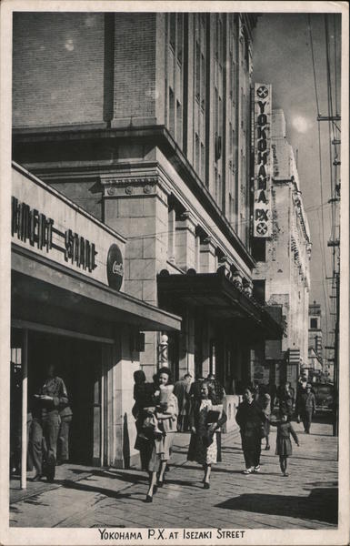 Yokohama P.X. at Isezaki Street Japan
