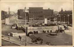 Kingsway and Entrance to Mersey Tunnel Liverpool, United Kingdom Merseyside Postcard Postcard Postcard