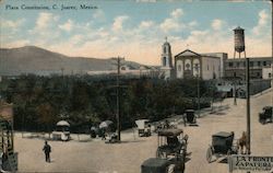 Plaza Constitucion, C. Juarez, Mexico Postcard