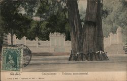 Chapultepec - Tribuna monumental Postcard