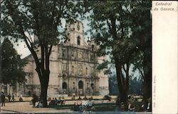 Oaxaca Cathedral Mexico Postcard Postcard Postcard