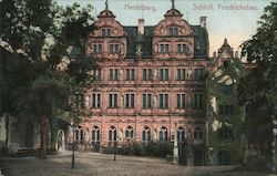 Friedrich Building, Heidelberg Castle Postcard