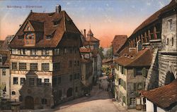 Nürnberg - Dürerhaus Postcard