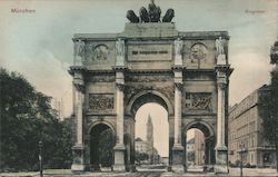 München - Siegestor Postcard