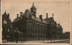 Assize Courts, Manchester England Greater Manchester Postcard Postcard Postcard