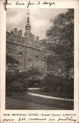 The Imperial Hotel, Russell Square Postcard