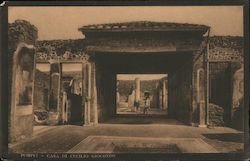 Pompei - Casa di Cecilio Giocondo Postcard