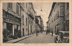 Pistoia - Via Curtatone e Montanara Italy Postcard Postcard Postcard