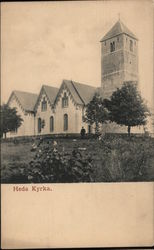 Heda Church Postcard