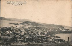 Birds of Eye View of Vladivostok Postcard