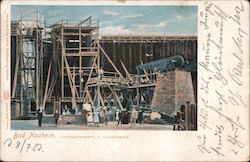 Bad Nauheim Ludwigsbrunnen n. Gradierwerk Postcard